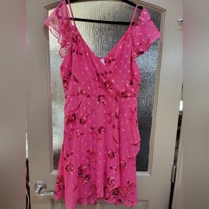 Fushia pink dress
